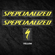 S-PARTS Specialized Tarmac SL8 Pro / Expert Frame Logo Cover Decal Lemon Yellow 44-49-52-54-56-58-61（