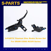 S-PARTS SRAM CODE RCS / R Titanium Disc Brake Screw Set