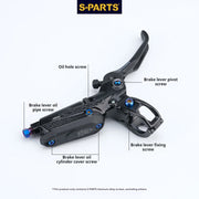 S-PARTS SRAM CODE RCS / R Titanium Disc Brake Screw Set