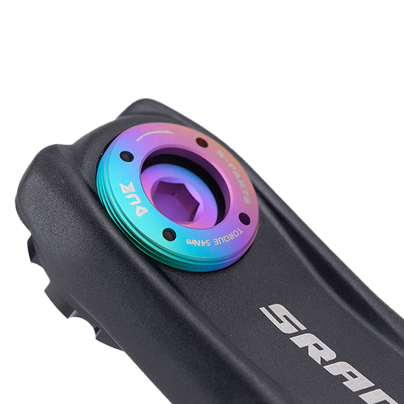 S-PARTS SRAM DUB Titanium Crank Cover for Quarq / RED / Force SRAM Cranks