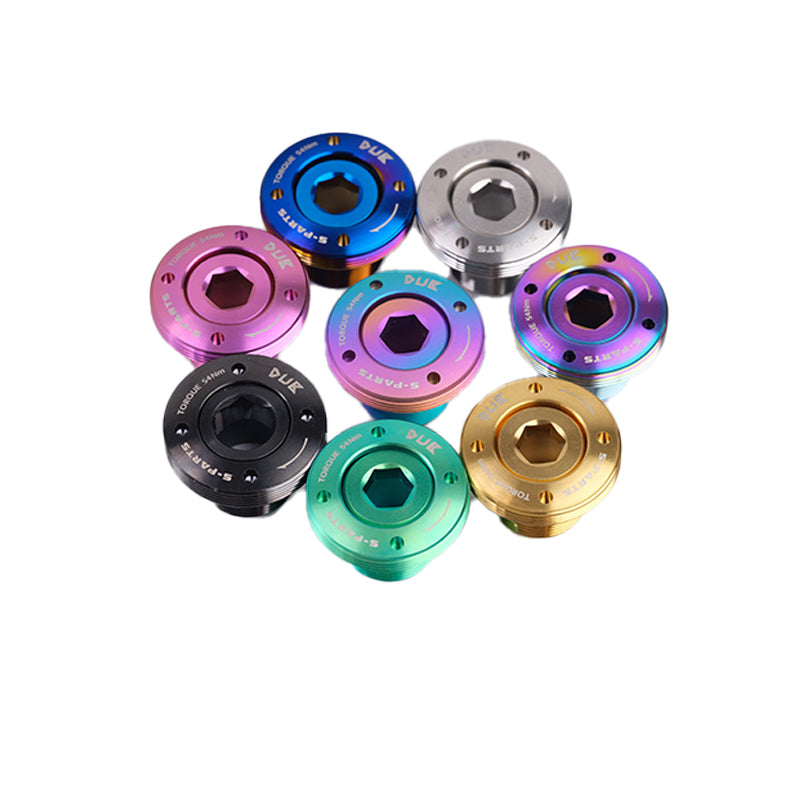 S-PARTS SRAM DUB Titanium Crank Cover for Quarq / RED / Force SRAM Cranks