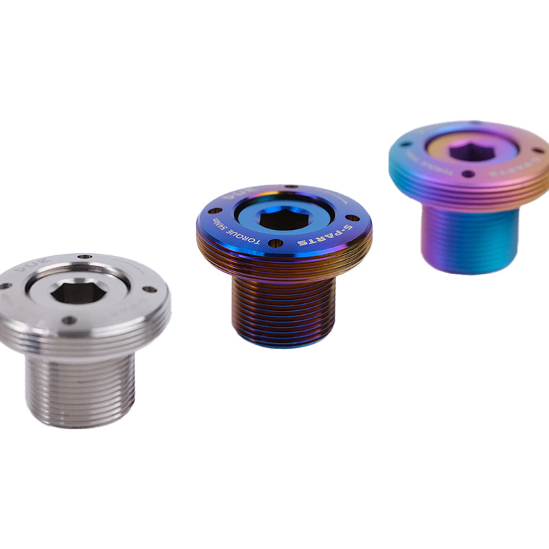 S-PARTS SRAM DUB Titanium Crank Cover for Quarq / RED / Force SRAM Cranks