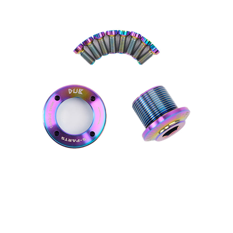 S-PARTS SRAM DUB Titanium Crank Cover for Quarq / RED / Force SRAM Cranks