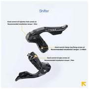 S-PARTS SRAM RED / Force / Rival 12-Speed AXS Titanium Disc Brake Screw Set