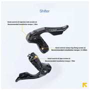 S-PARTS SRAM RED / Force / Rival 12-Speed AXS Titanium Disc Brake Screw Set