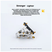 S-PARTS SRAM RED / Force / Rival 12-Speed AXS Titanium Disc Brake Screw Set