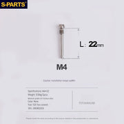 S-PARTS SRAM RED / Force / Rival 12-Speed AXS Titanium Disc Brake Screw Set