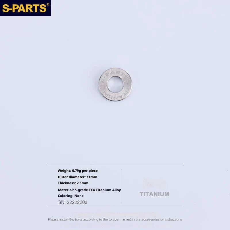 S-PARTS SRAM RED / Force / Rival 12-Speed AXS Titanium Disc Brake Screw Set