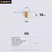 S-PARTS SRAM RED / Force / Rival 12-Speed AXS Titanium Disc Brake Screw Set Gold