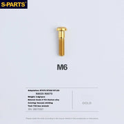 S-PARTS SRAM RED / Force / Rival 12-Speed AXS Titanium Disc Brake Screw Set Gold