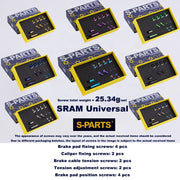 S-PARTS SRAM Titanium C-Clamp Screw Set