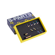 S-PARTS SRAM Titanium C-Clamp Screw Set Universal SRAM Rainbow