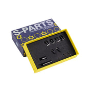 S-PARTS SRAM Titanium C-Clamp Screw Set Universal SRAM Black