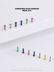 S-PARTS Stan titanium alloy guide wheel screws SRAM UT DA XT XTR Titanium Rear Derailleur Jockey Wheel Pulley Screw for