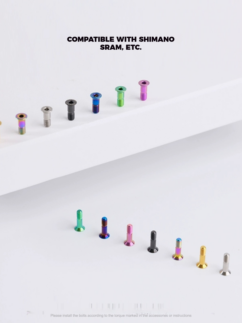 S-PARTS Stan titanium alloy guide wheel screws SRAM UT DA XT XTR Titanium Rear Derailleur Jockey Wheel Pulley Screw for