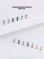 S-PARTS Stan titanium alloy guide wheel screws SRAM UT DA XT XTR Titanium Rear Derailleur Jockey Wheel Pulley Screw for