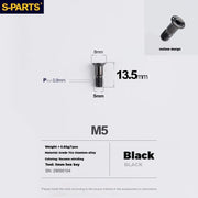 S-PARTS Stan titanium alloy guide wheel screws SRAM UT DA XT XTR Titanium Rear Derailleur Jockey Wheel Pulley Screw for