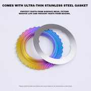 S-PARTS TC4 Titanium Center Lock Disc Rotor Lockring