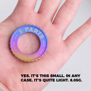 S-PARTS TC4 Titanium Center Lock Disc Rotor Lockring