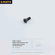 S-PARTS Titanium 3D Printed Flat Mount Front Brake Adapter for Shimano R8170 Road Disc Brakes