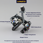 S-PARTS Titanium Alloy C-Clamp Screws — Compatible with SRAM Series