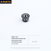 S-PARTS Titanium Alloy Crank Cover L15 for SHIMANO Series
