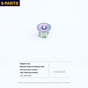 S-PARTS Titanium Alloy Crank Cover L15 for SHIMANO Series