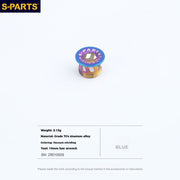 S-PARTS Titanium Alloy Crank Cover L15 for SHIMANO Series