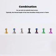 S-PARTS Titanium Alloy Direct-Mount Front Derailleur Fixing Bolt Set