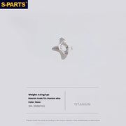 S-PARTS Titanium Alloy Direct-Mount Front Derailleur Fixing Bolt Set