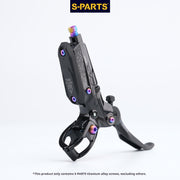 S-PARTS Titanium Alloy Disc Brake Screw Set for SRAM Level Ultimate — Dual-Piston / Four-Piston