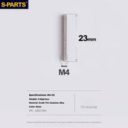 S-PARTS Titanium Alloy Front / Rear Derailleur Limit & Tension Adjustment Fine-Tuning Screws
