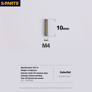 S-PARTS Titanium Alloy Front / Rear Derailleur Limit & Tension Adjustment Fine-Tuning Screws