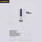 S-PARTS Titanium Alloy Front / Rear Derailleur Limit & Tension Adjustment Fine-Tuning Screws