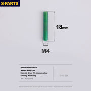 S-PARTS Titanium Alloy Front / Rear Derailleur Limit & Tension Adjustment Fine-Tuning Screws