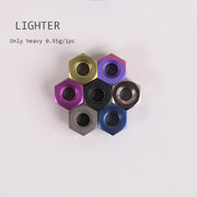 S-PARTS Titanium alloy M4 / M5 / M6 / nylon self-locking flange nut accessories