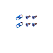 S-PARTS Titanium Alloy Mountain Bike Cleat Screws - Compatible with Shimano — Blue