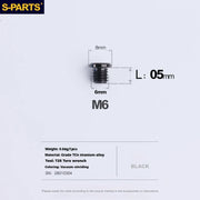 S-PARTS Titanium Alloy Oil Port Screws Shimano SRAM TRP Mountain Brake Levers Shimano Road Shift Levers