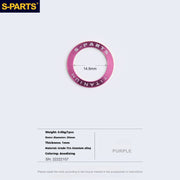 S-PARTS Titanium Pedal Washers for Shimano Dura-Ace, Ultegra, 105, Look Keo, Wahoo Speedplay, Garmin Vector 3, Rally, and