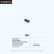 S-PARTS Titanium Alloy Screws for SRAM Electronic Shifter Button Controllers