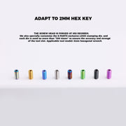 S-PARTS Titanium Alloy Screws for SRAM Road Bike Front Derailleur and ETAP Reverse Thread Adjustment