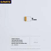 S-PARTS Titanium Adjustment Screws for SRAM Road Bike | Front Derailleur / ETAP Reverse Thread / AXS - Detail 15
