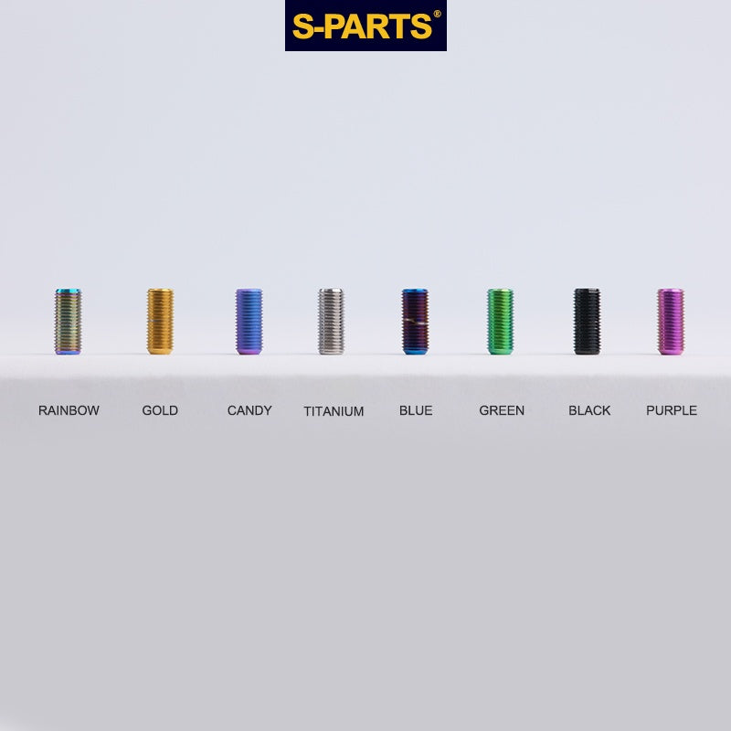 S-PARTS Titanium Alloy Screws for SRAM Road Front Derailleur & eTap Reverse-Thread Adjustment