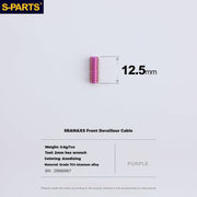S-PARTS Titanium Alloy Screws for SRAM Road Front Derailleur & eTap Reverse-Thread Adjustment