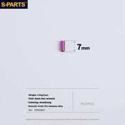 S-PARTS Titanium Alloy Screws for SRAM Road Front Derailleur & eTap Reverse-Thread Adjustment