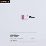 S-PARTS Titanium Alloy Screws for SRAM Road Front Derailleur & eTap Reverse-Thread Adjustment