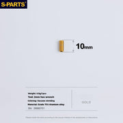 S-PARTS Titanium Alloy Screws for SRAM Road Front Derailleur & eTap Reverse-Thread Adjustment