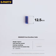 S-PARTS Titanium Alloy Screws for SRAM Road Front Derailleur & eTap Reverse-Thread Adjustment
