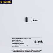 S-PARTS Titanium Alloy Screws for SRAM Road Front Derailleur & eTap Reverse-Thread Adjustment