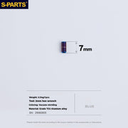 S-PARTS Titanium Alloy Screws for SRAM Road Front Derailleur & eTap Reverse-Thread Adjustment